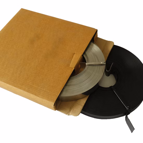 Fascia in acciaio inossidabile da 5/8 pollici in borsa di plastica